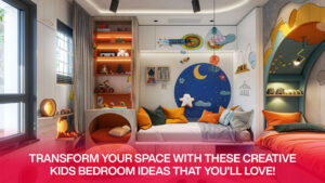 Transform Your Space with These Creative Kids Bedroom Ideas That You’ll Love!