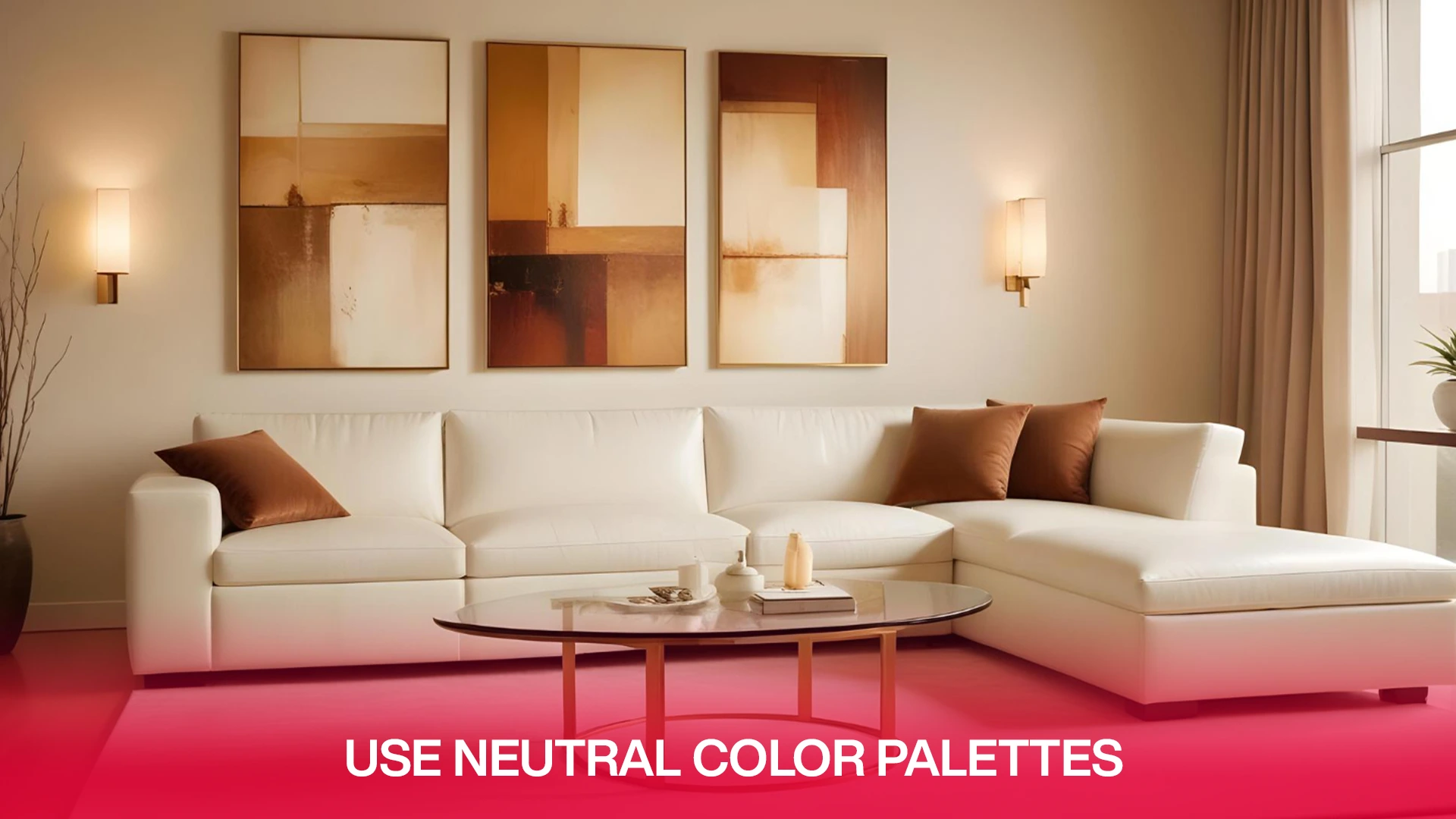 Use Neutral Color Palettes