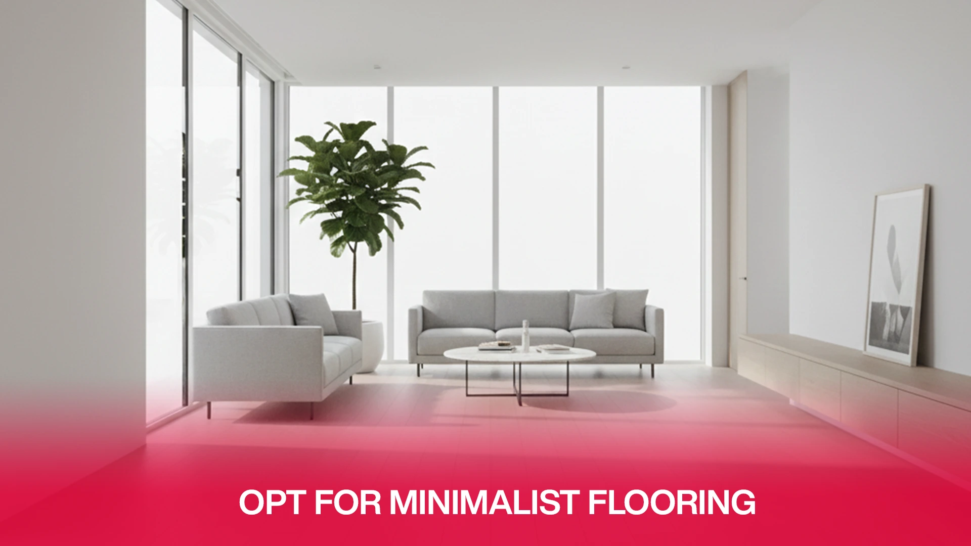 Opt for Minimalist Flooring