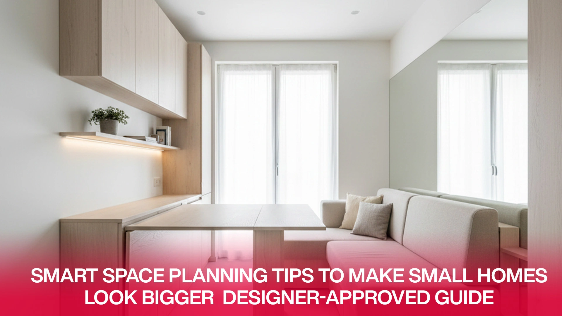 Space Planning for Small Homes: Make Your Home Look Bigger