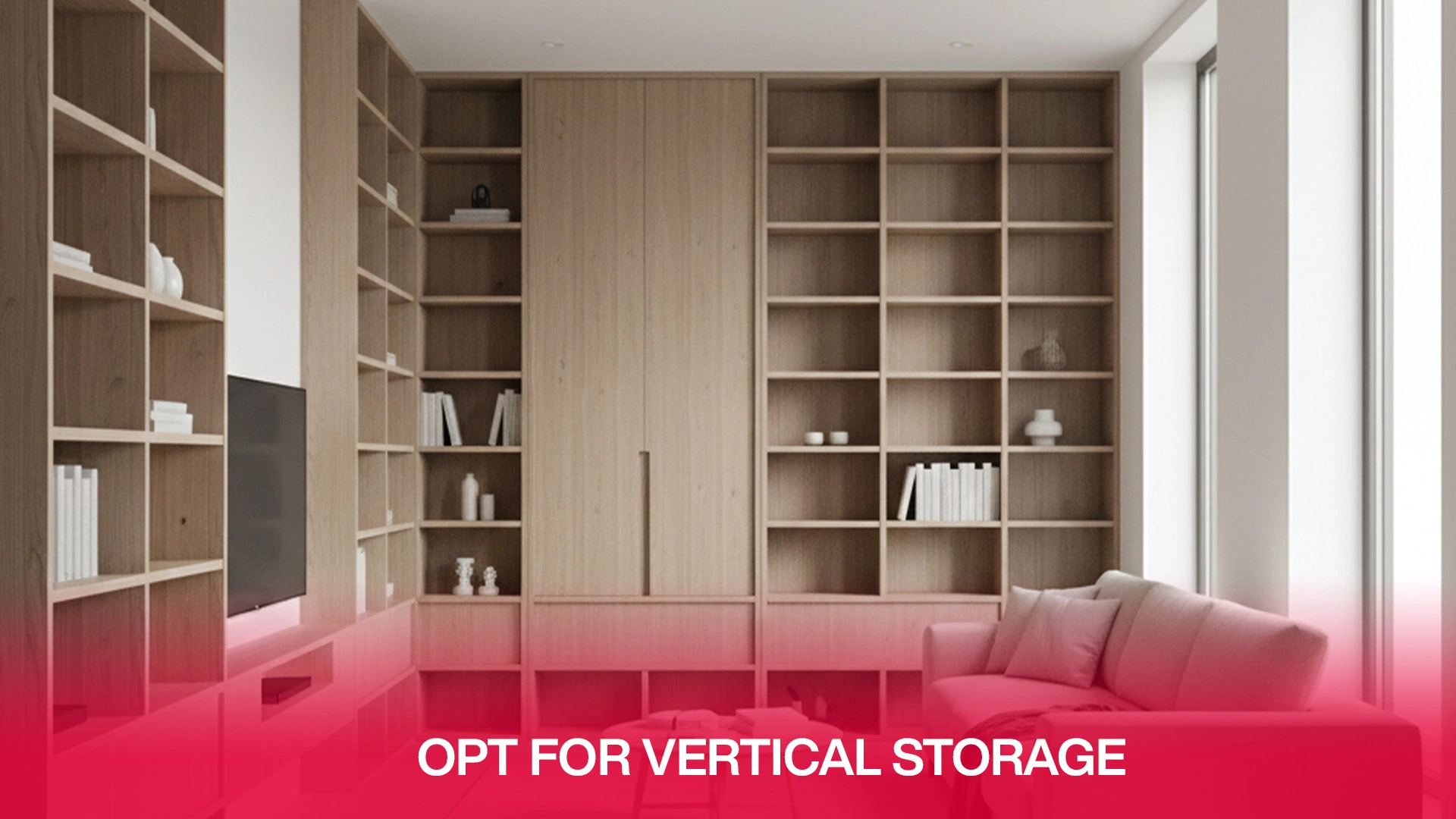 Opt for Vertical Storage