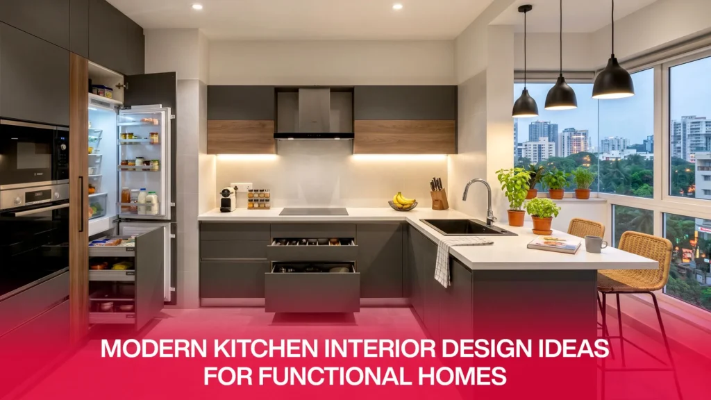 Modern Kitchen Interior Design Ideas for Functional Homes