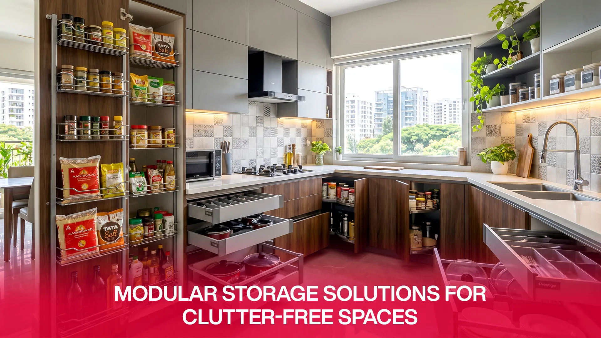 Modular Storage Solutions for Clutter-Free Spaces