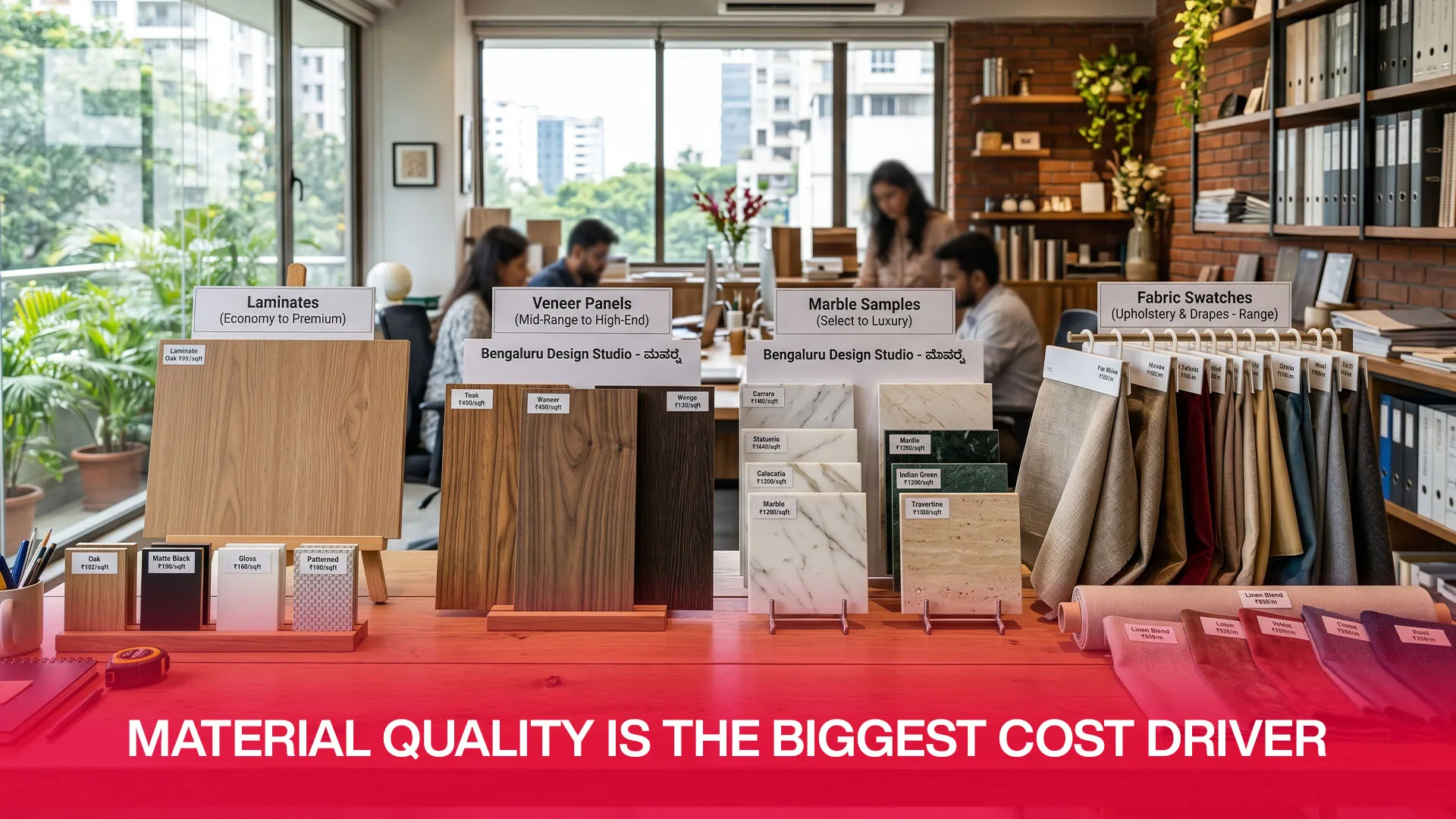 Material Quality is the Biggest Cost Driver