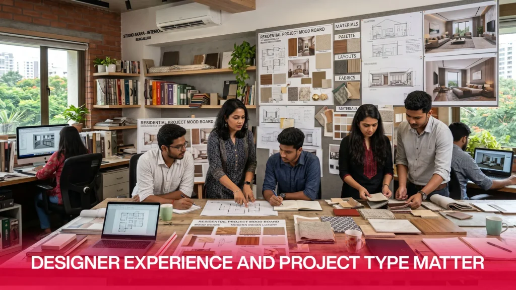 Designer Experience and Project Type Matter