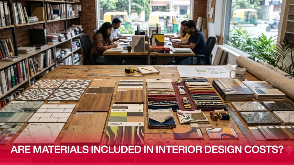 Are Materials Included in Interior Design Costs?