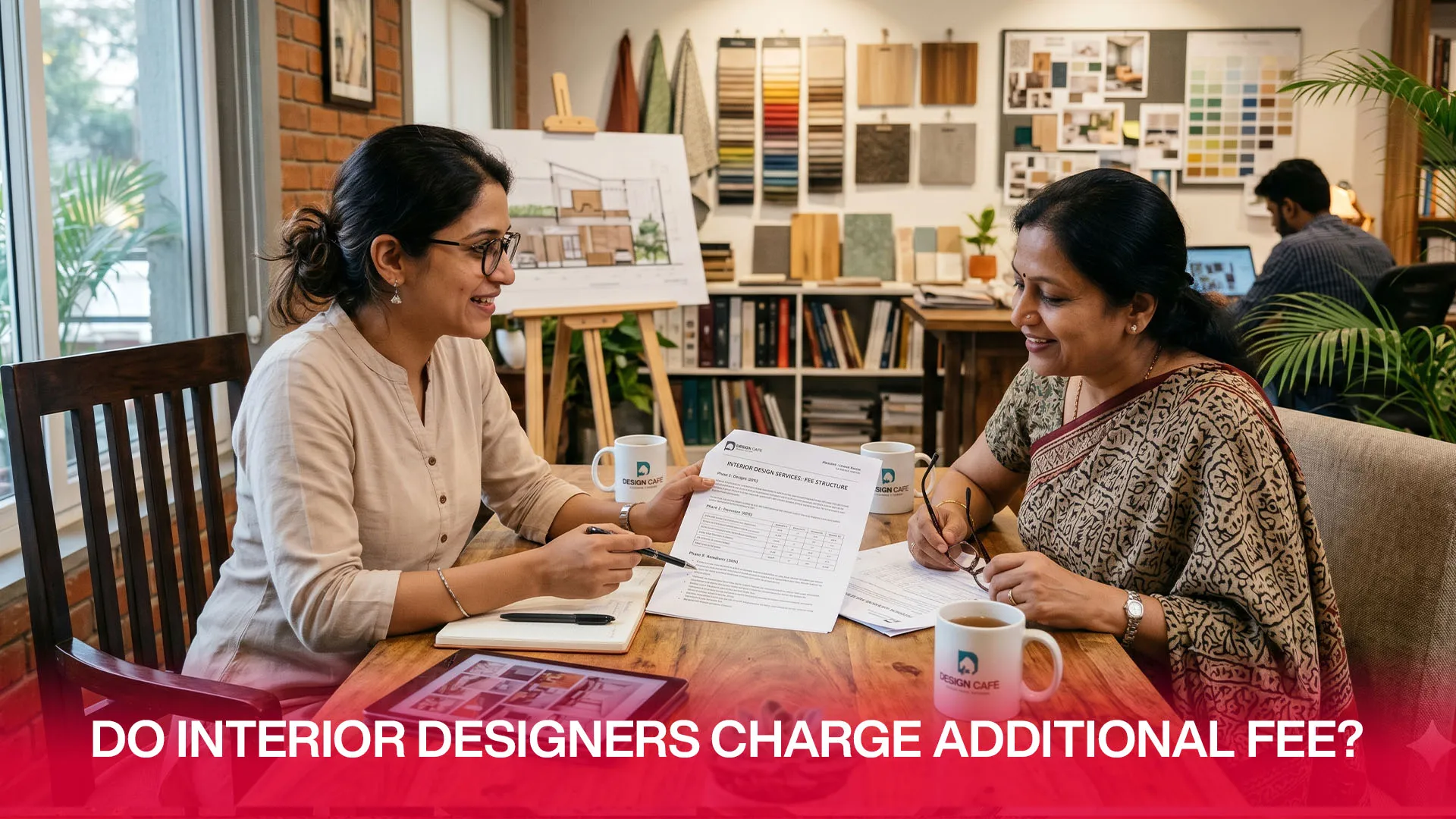 Do Interior Designers Charge Additional Fee?
