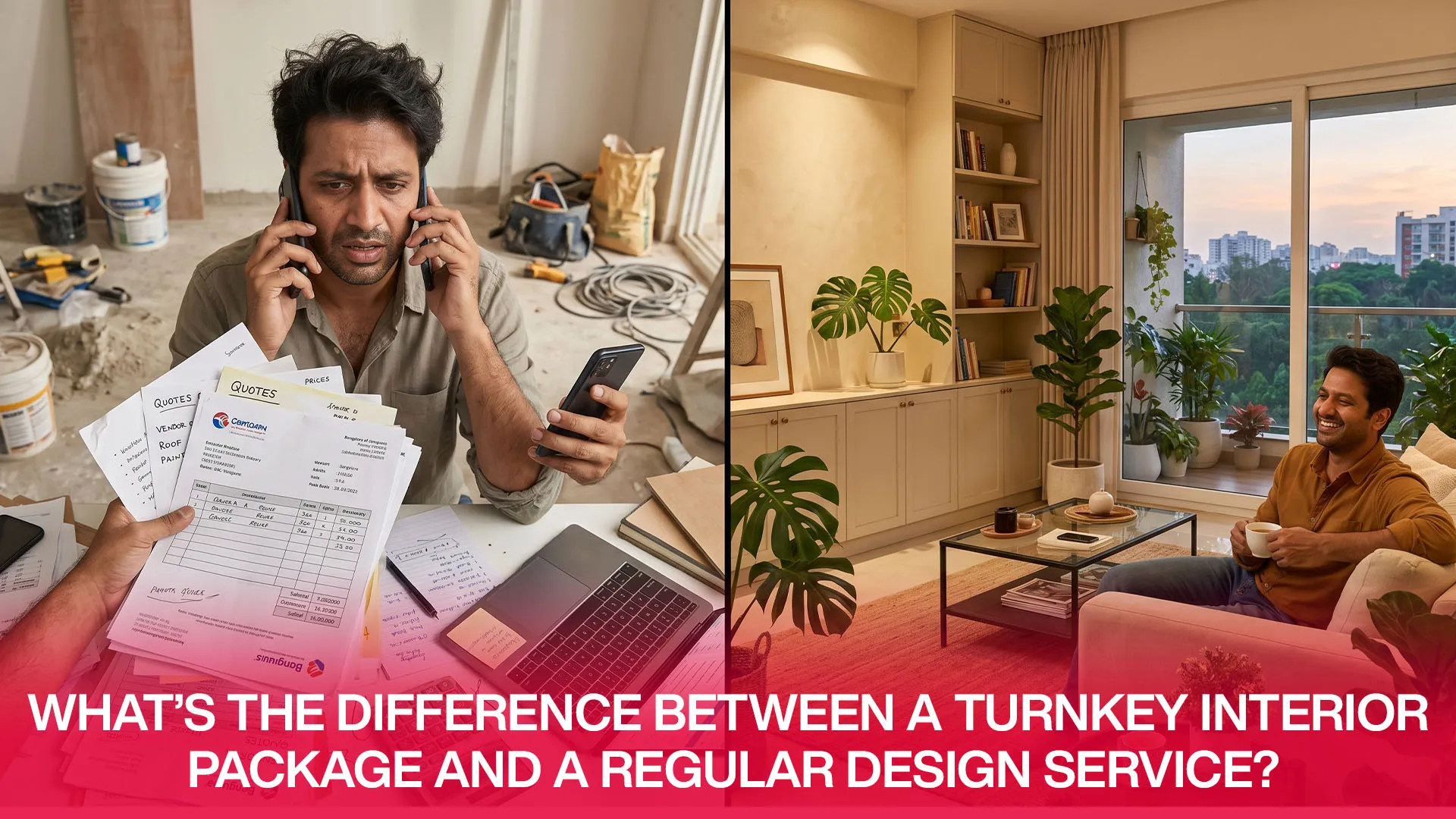 What's the Difference Between a Turnkey Interior Package and a Regular Design Service?