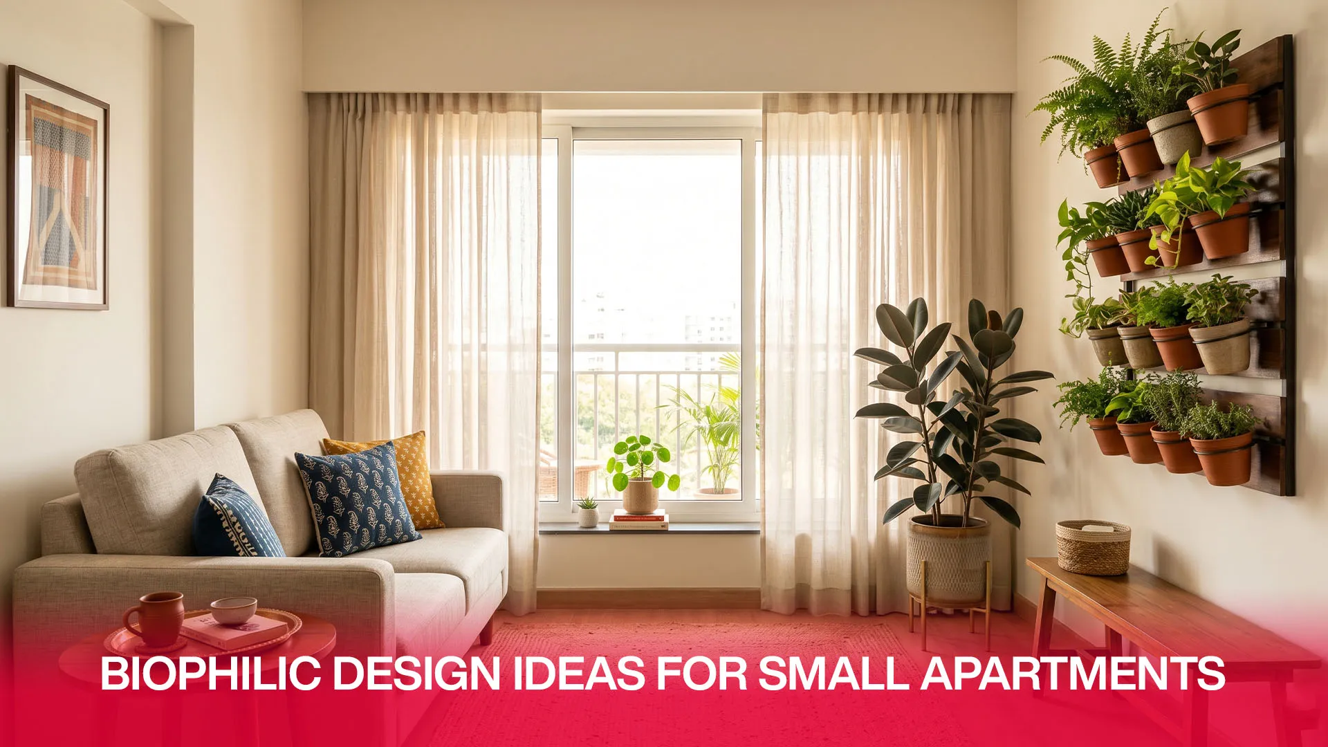 Biophilic Design Ideas for Small Apartments