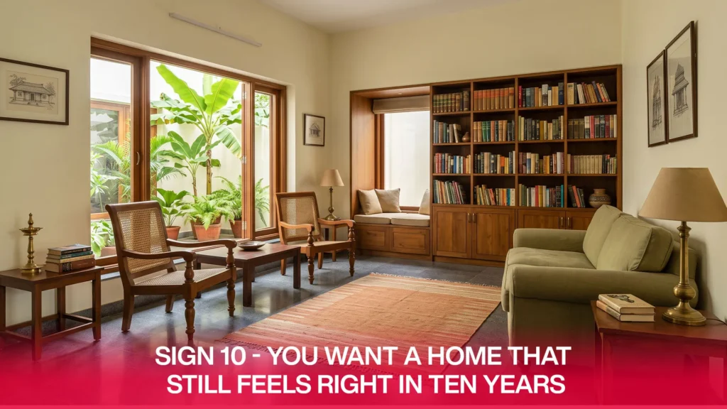 10. You Want a Home That Feels Right in Ten Years, Not Just Right Now